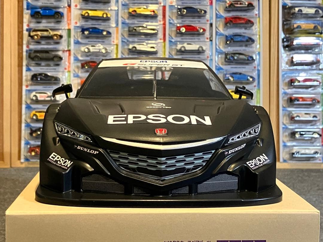 タミヤ ラジコン NSX CONCEPT-GT 塗装済 スペアボディ ブラック