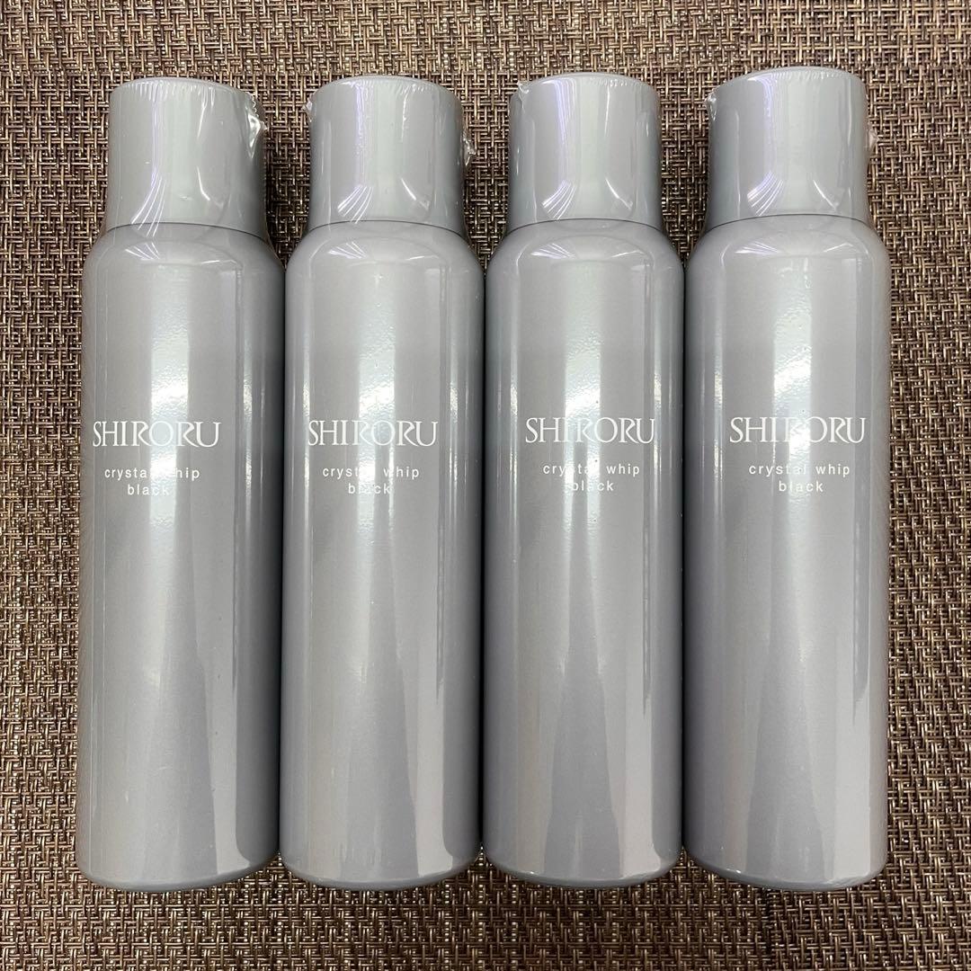 【未開封 美品】シロル　クリスタルホイップ　ブラック　4本　A01027