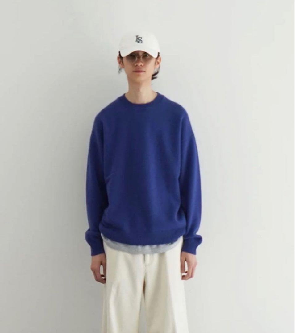 トップス AURALEE 25aw BABY CASHMERE KNIT P/O