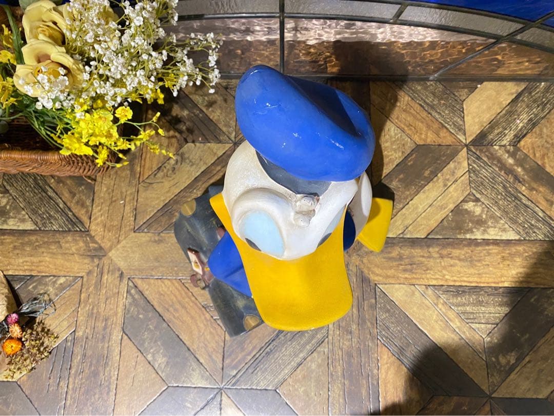 希少 Big ドナルドダック フィギュア 当時物 ディズニー アンティーク