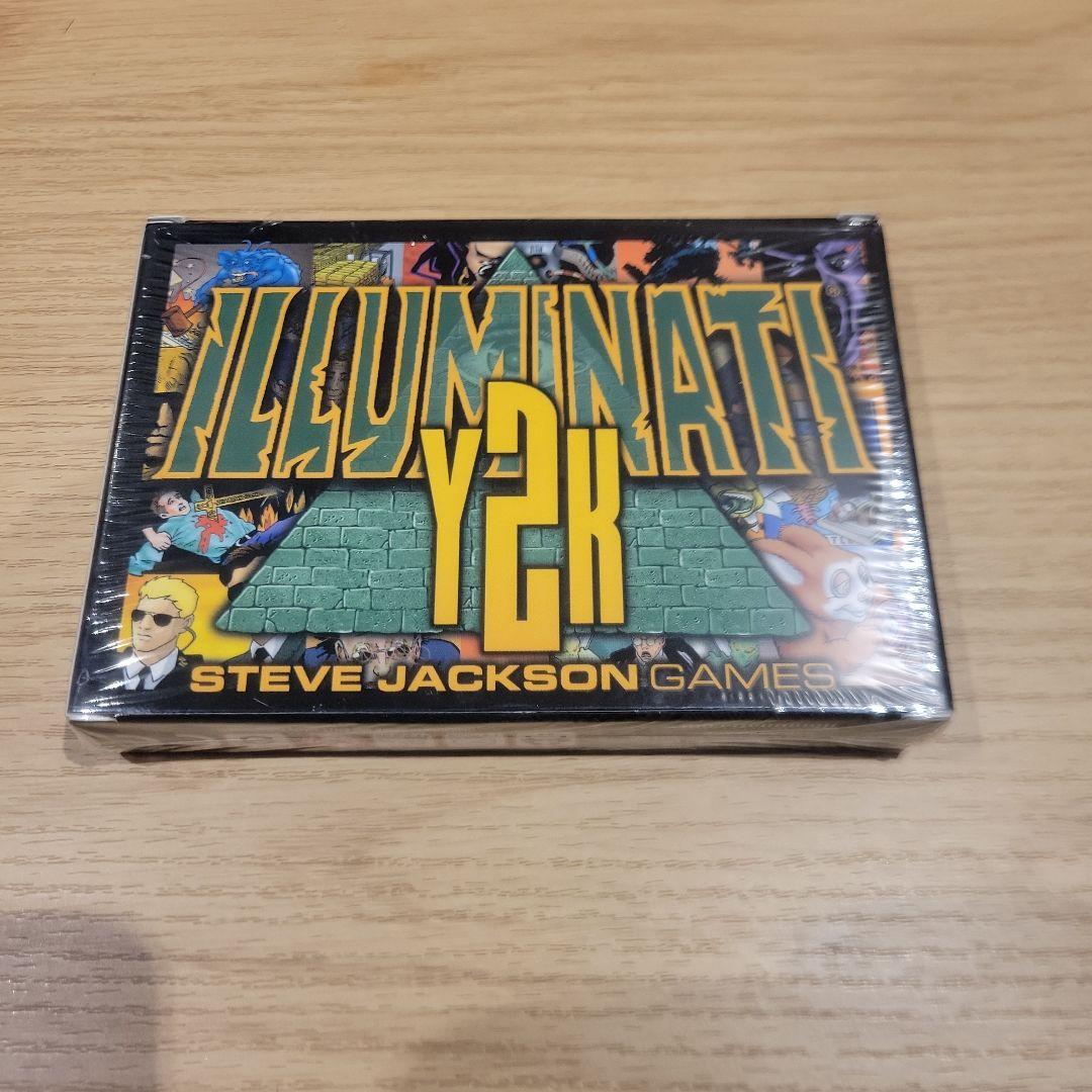 Y2K 拡張 イルミナティ 初版 カードゲーム スティーブジャクソン