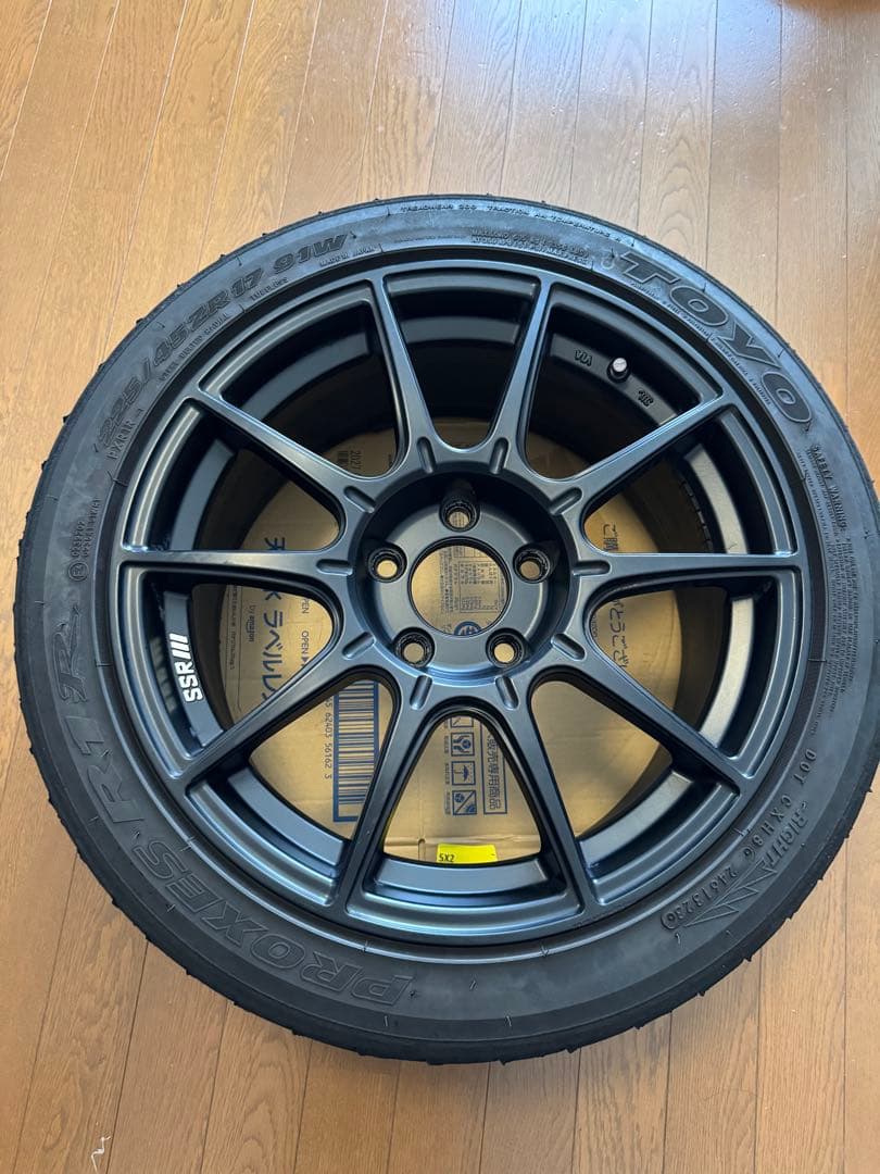 @*様 【傷多め】SSR GTX01 17インチ9j+38 8j+45 5-11