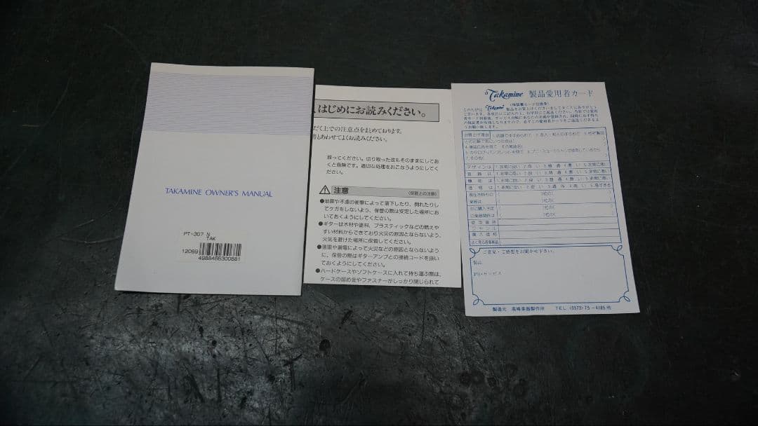 Takamineエレガットギター