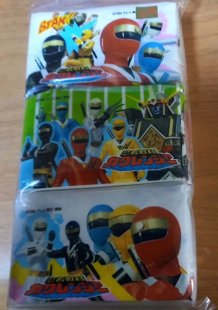カクレンジャー当時物!ティッシュ未開封!✨激レア!希少✨