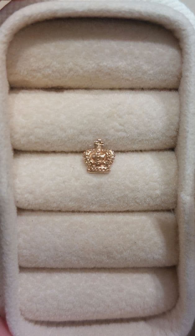 justin davis K18 クラウンピアス ジャスティンデイビス 王冠