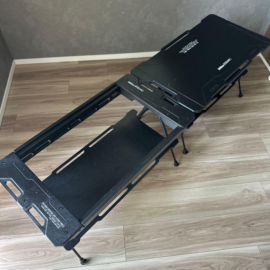 on u life バーナー テーブルセット igt オンユーライフ 黒 ウッド