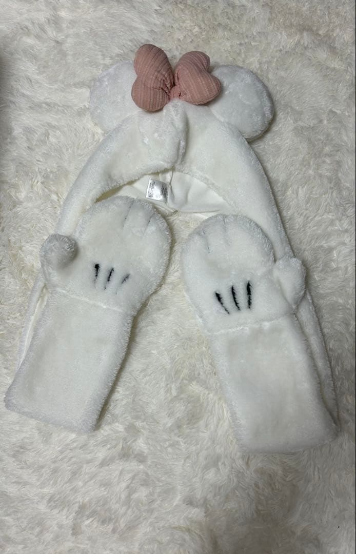 ミニーファンキャップマフラー