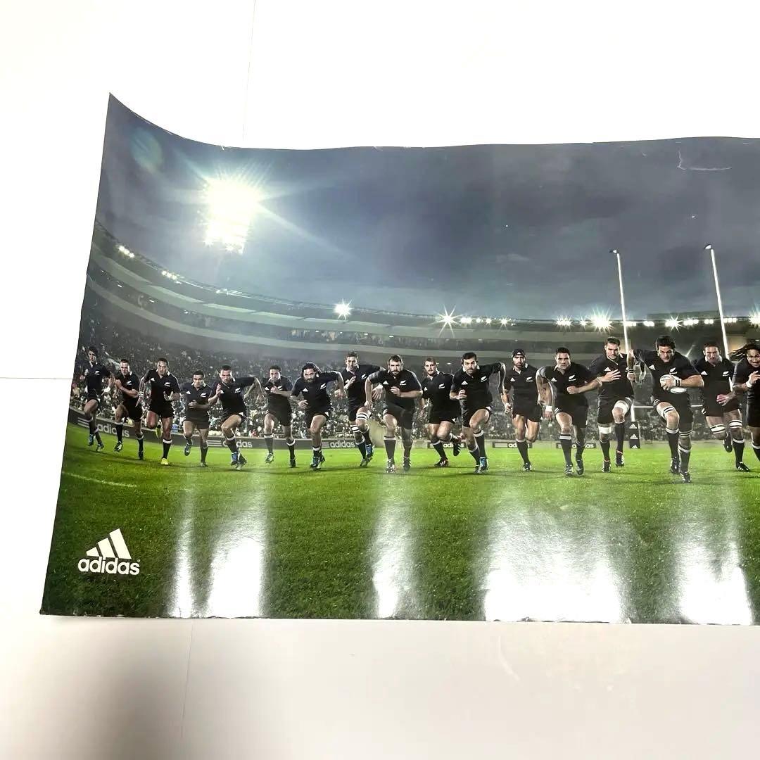 ALL BLACKS（オールブラックス） adidas ラグビー ポスター