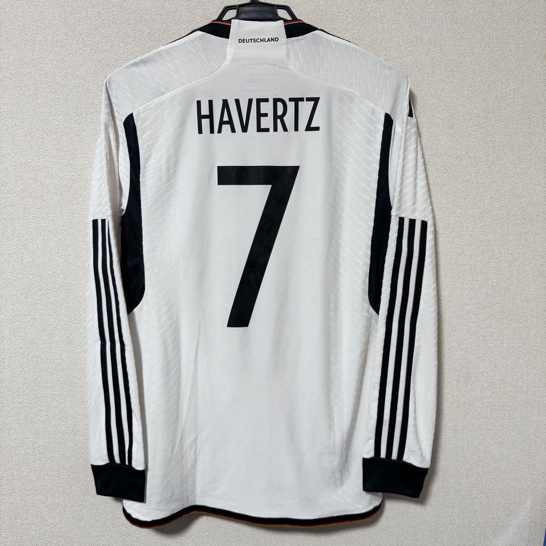 2022 ドイツ代表 ユニフォーム オーセンティック 長袖 ハヴァーツ