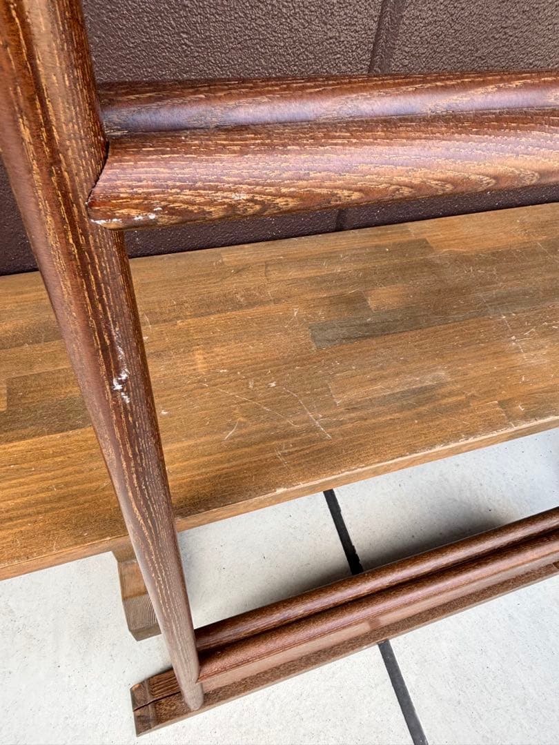 木製 衣桁 いこう 静岡特産高級家具 ヴィンテージ