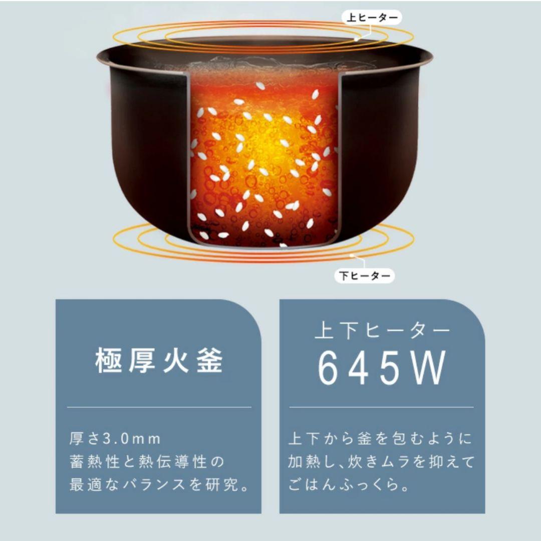 アイリスオーヤマ 炊飯器 5.5合 マイコン式 ブラック