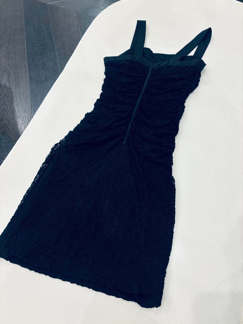 ドルチェ&ガッバーナ ブラックレースドレス　サイズ38