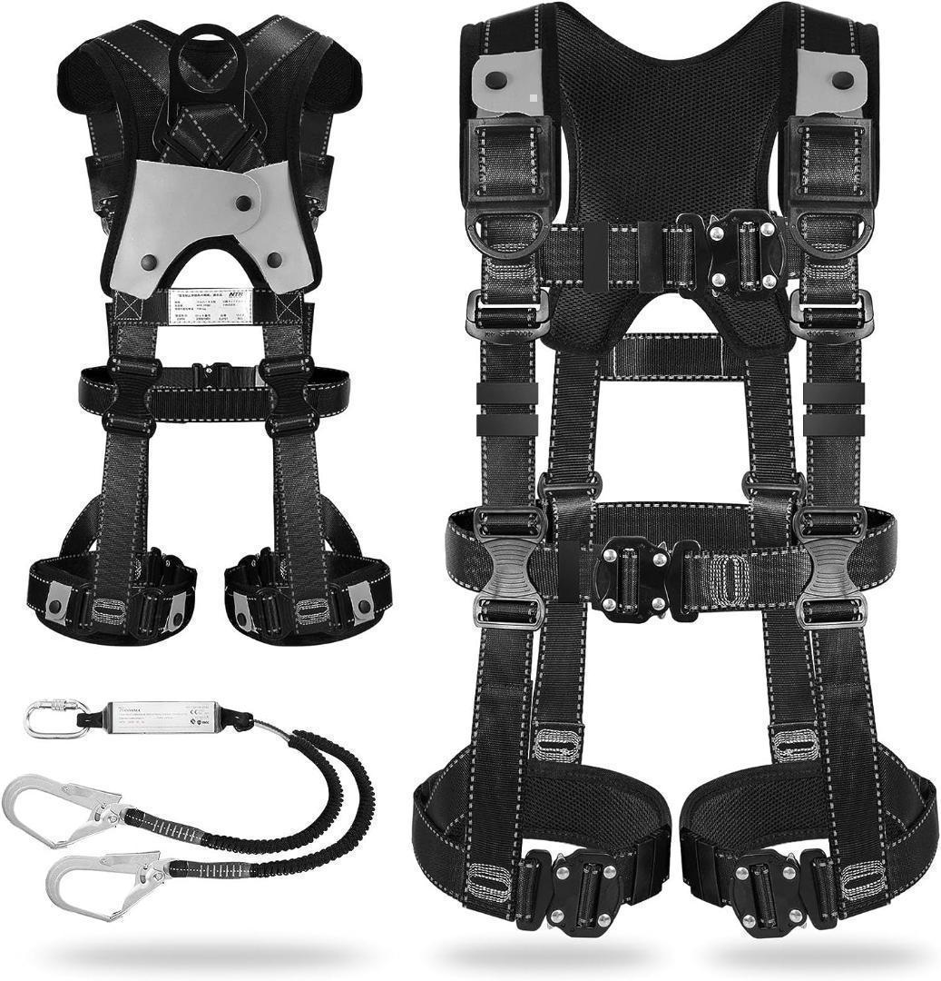 【M2818-91-63】フルハーネス セット 安全帯　伸縮式