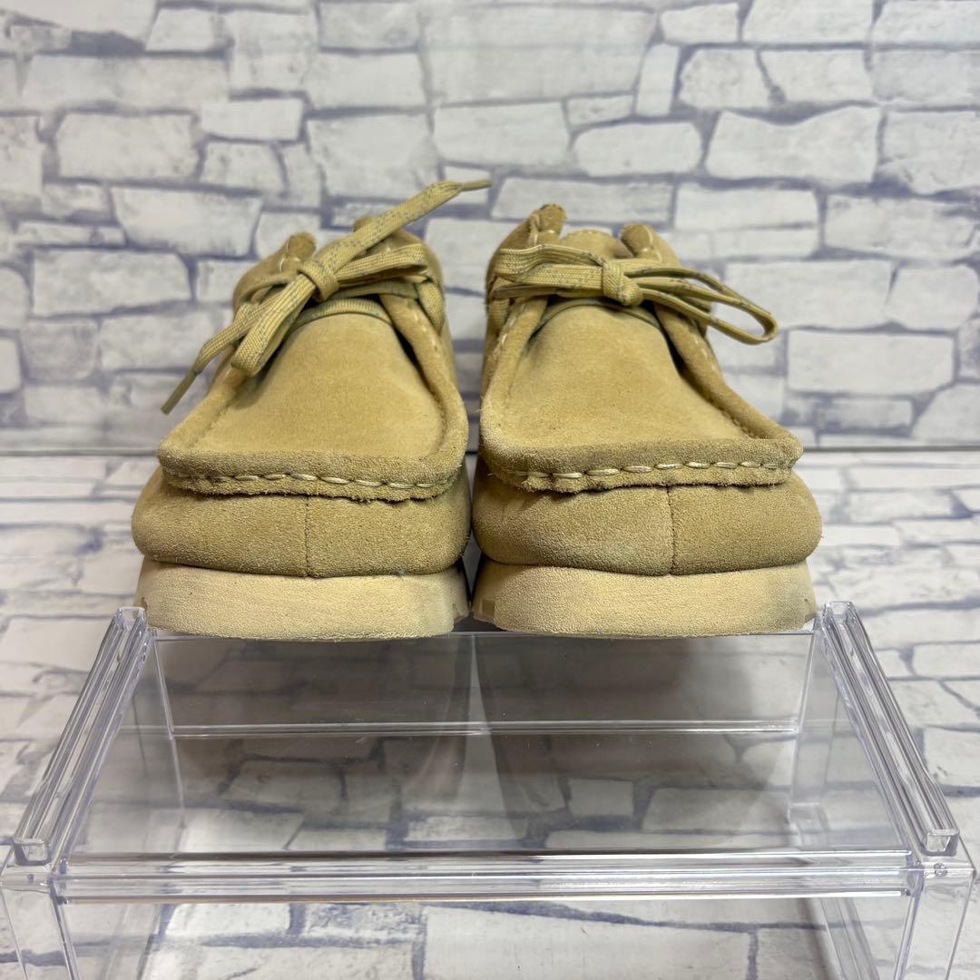 美品 Clarks ワラビー GORE-TEX Vibram 防水 ベージュ