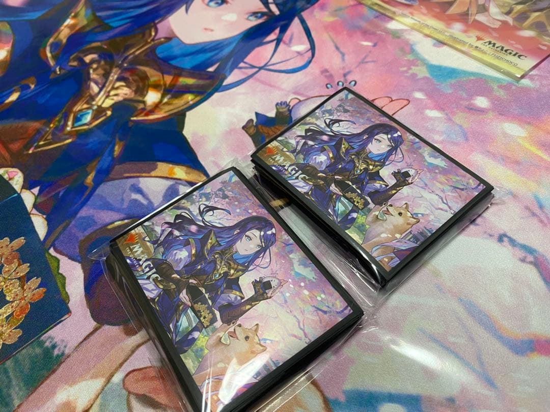 mtg 放浪皇お花見キャンペーン　ナーセットプレイマット　セット