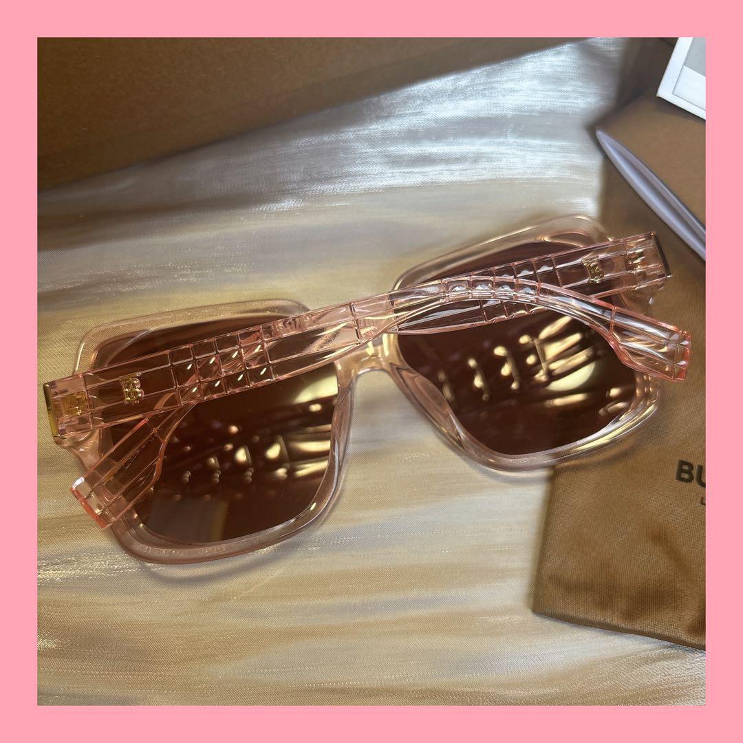 新品未使用 BURBERRY バーバリー サングラス ピンク