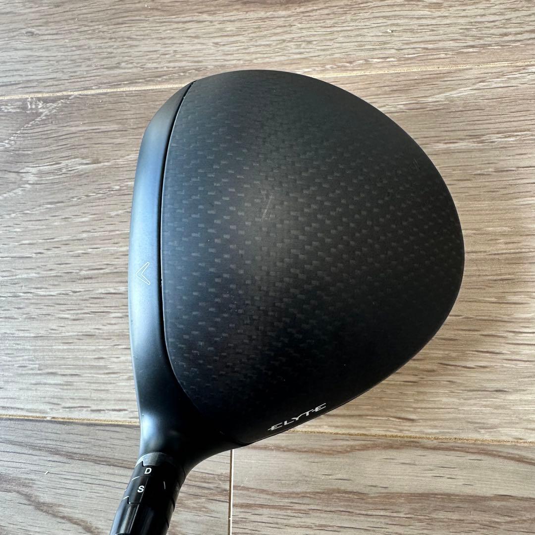 美品 直営店購入 キャロウェイ エリートドライバー 10.5° 純正Sシャフト付