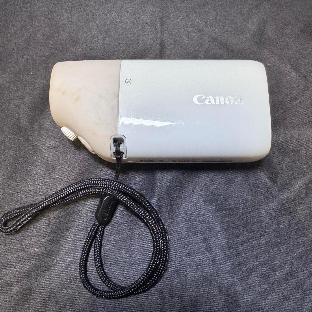 Canon ズーム機能付きデジタルカメラ ホワイト