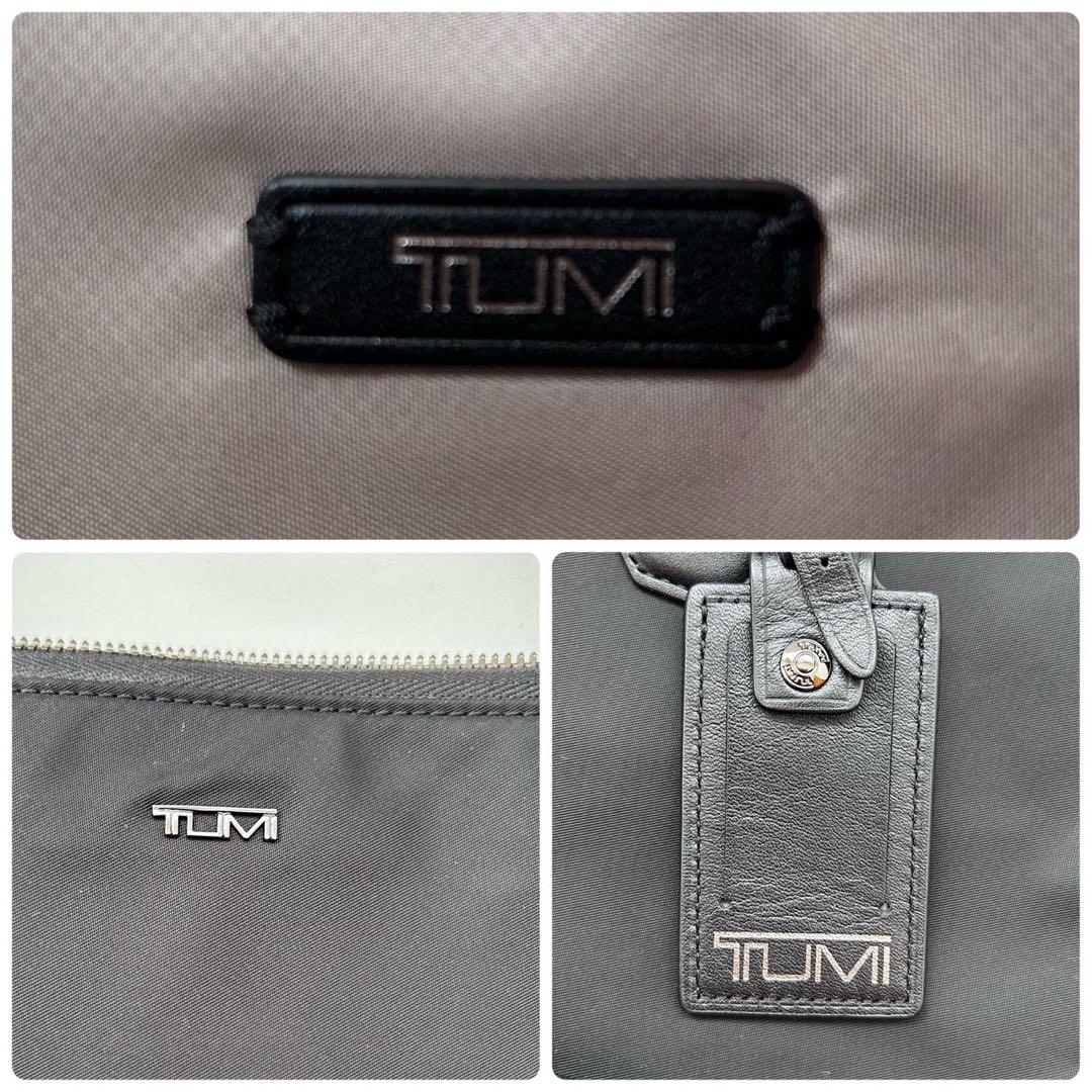 トゥミ　TUMI ビジネスバッグ　ブラック　ナイロン　本革　レザー　2way