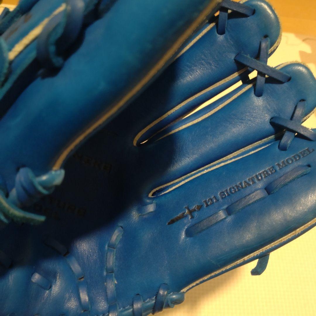 Nike ナイキ ブルー 軟式グローブ 岩隈モデル 一般軟式(大人)用