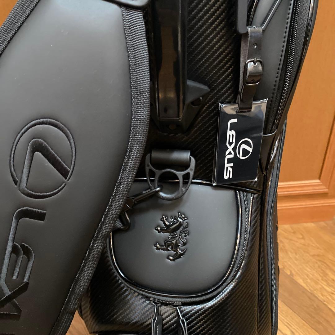 Lexus ゴルフバッグ マッドブラック　新品未使用品