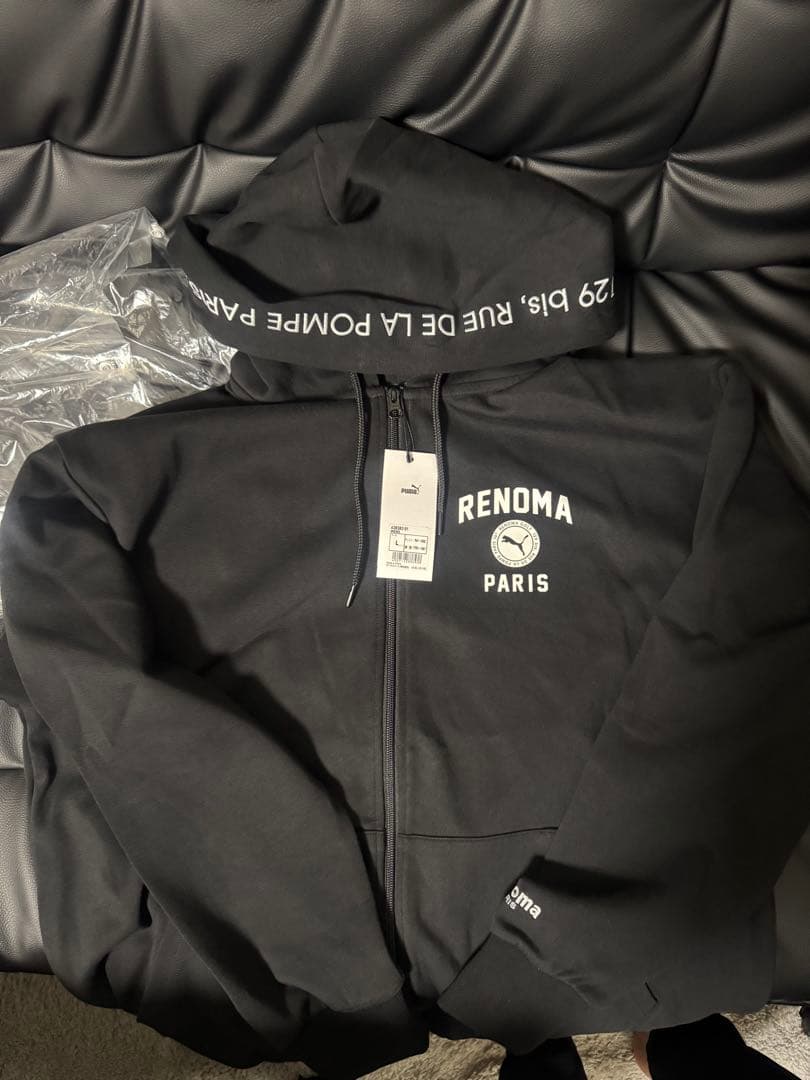 新品 PUMA Renoma Golf コラボ パーカー