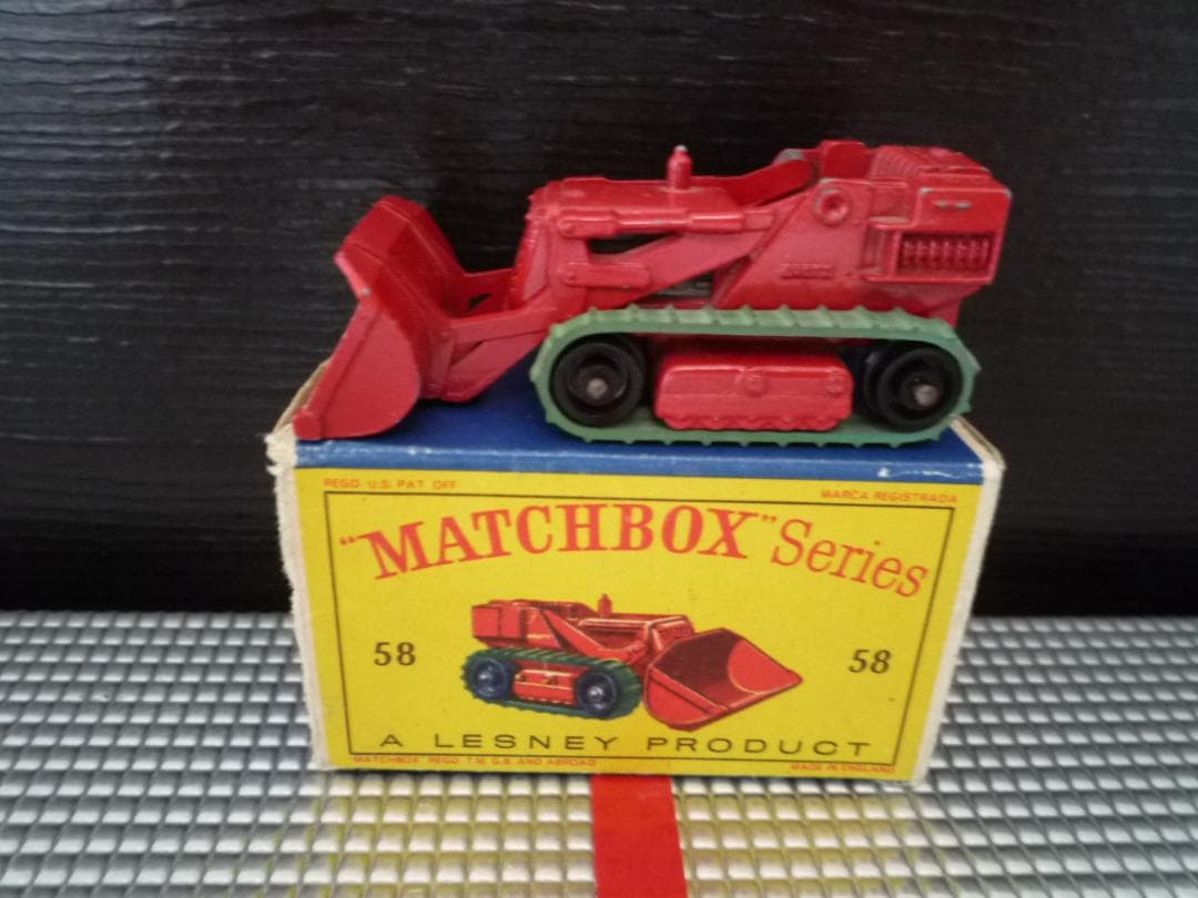 MATCHBOX N°58B DROTT EXCAVATOR 1962
