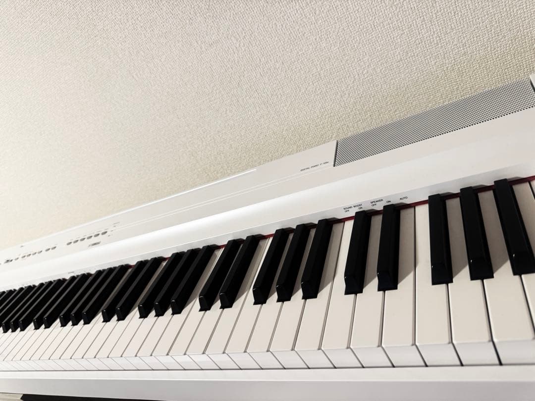YAMAHA P125WH 電子ピアノ⭐︎88鍵盤　ホワイト