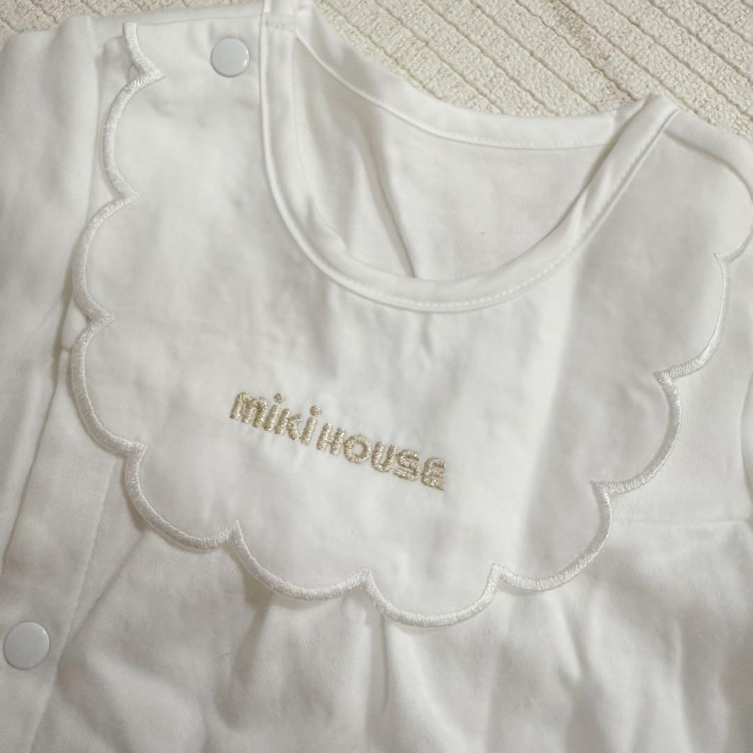 ミキハウス ゴールドラベル 肌着&セレモニードレス&おくるみ 3点セット