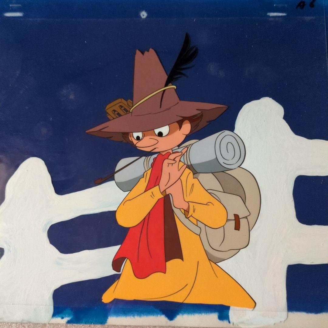 ❤️Moomin - Snufkin Cel. ムーミン セル画 / スナフキン