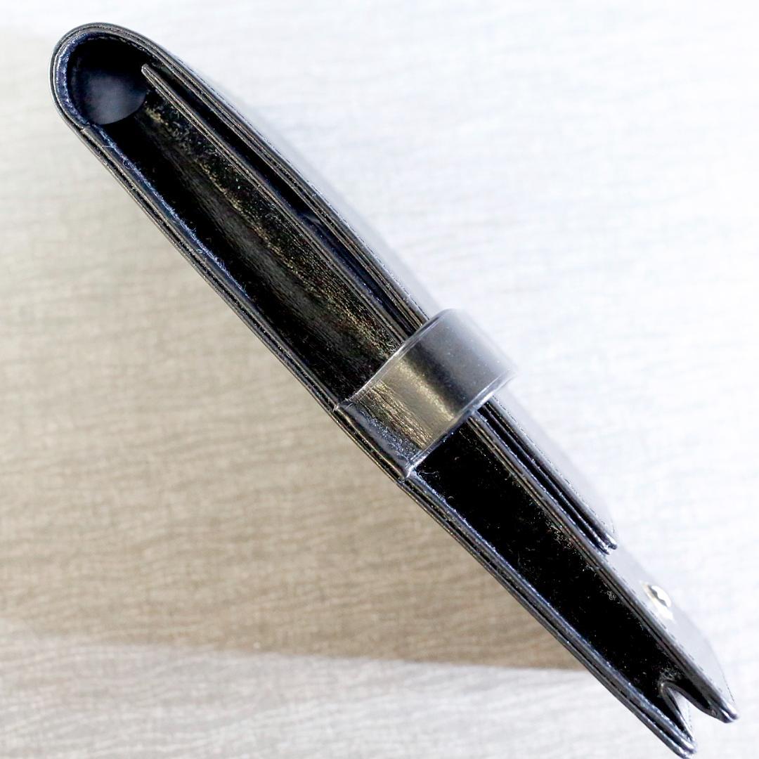 【送料込み】モンブラン 革製 ペンケース レザー