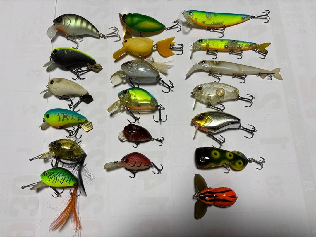 トップ系ハードルアー 19個セット イマカツetc