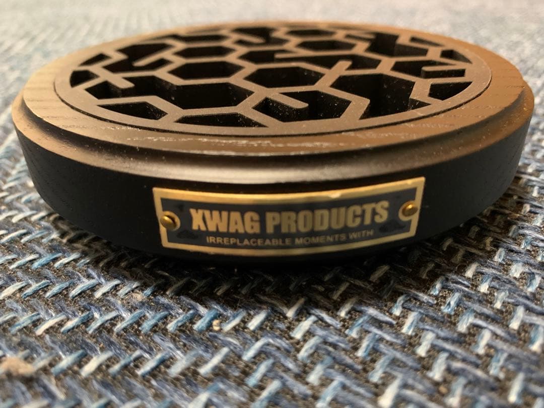 XWAG PRODUCTS 六角形コースター ウッドブラック　未使用