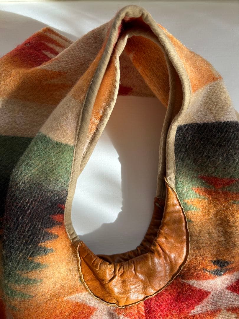 XL usa製 polo by ralph laurenネイティブ柄ウールベスト