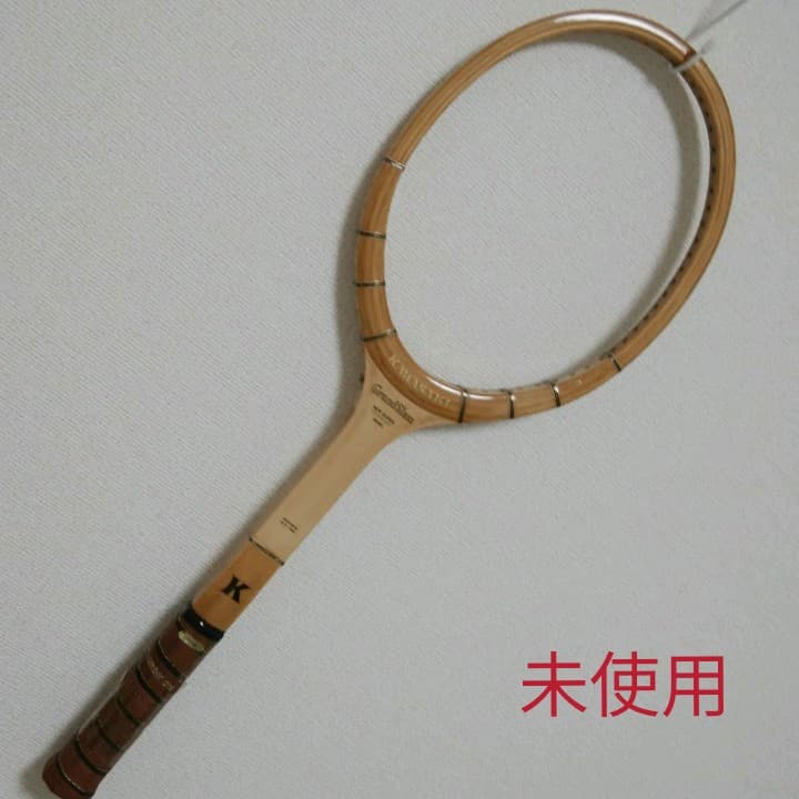 ★sale★KAWASAKI硬式テニス木製ラケット\