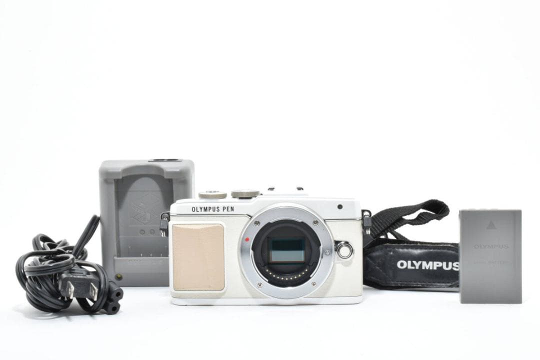【美品/充電器付き！】OLYMPUS PEN Lite E-PL7 #107