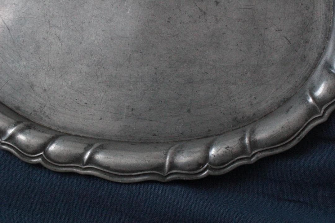 エタンオーバルプレート/フランスアンティークアクセサリートレイ