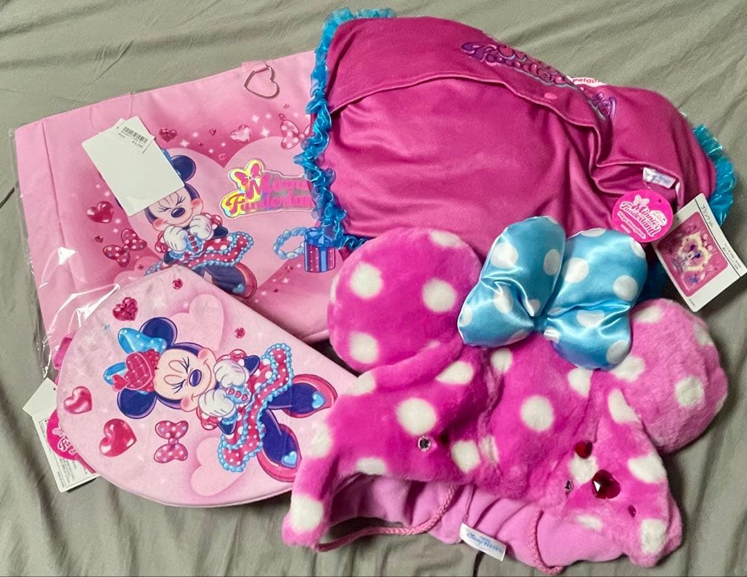 パルパルーザ 4点セット ミニー ファンキャップ ブランケット バッグ