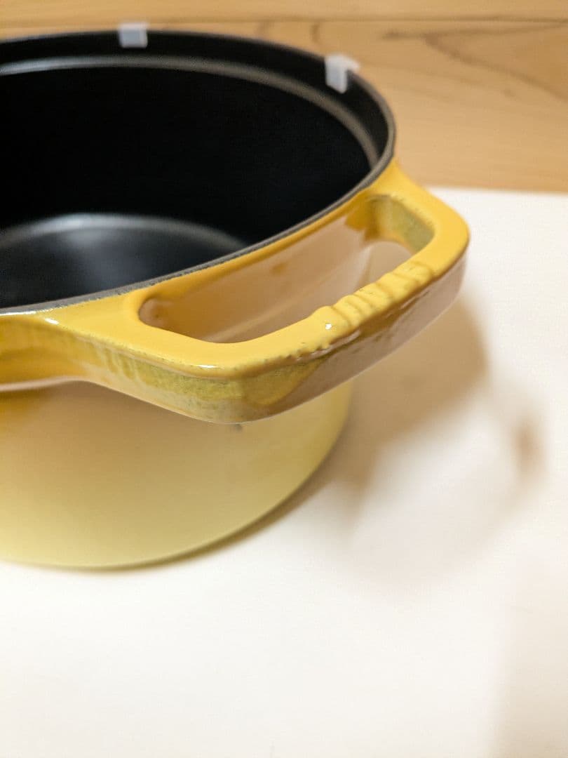 ストウブ　staub　ココット　オーバル　レモン　３３ｃｍ