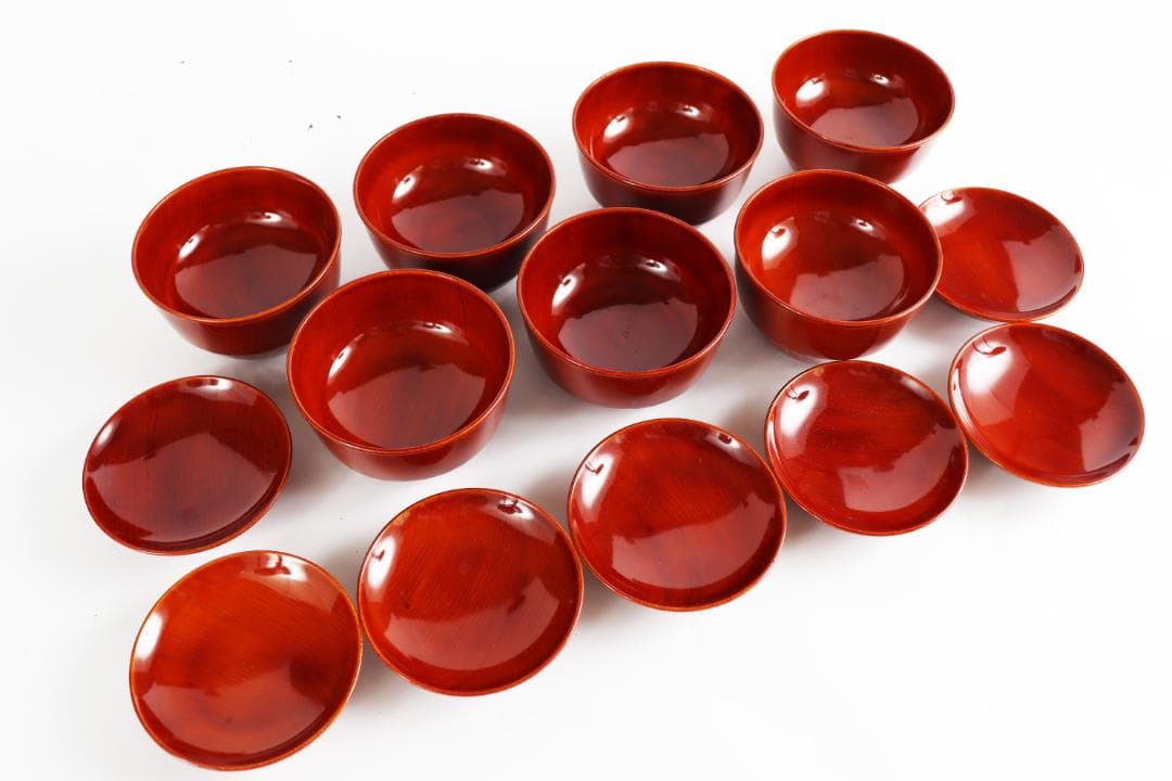 春慶塗 吸物椀 七客 木製漆器 懐石料亭