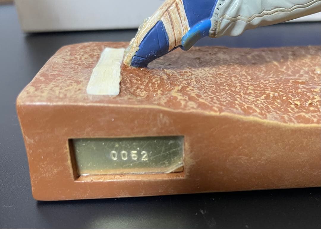 250個　MAJOR メジャー　満田拓也直筆サイン&No入　フィギュア　茂野吾郎