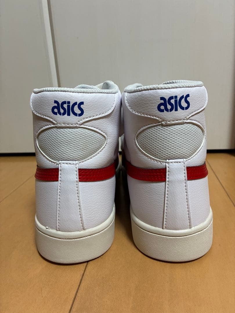 美品asics Japan L Mid classic Red 1191A313