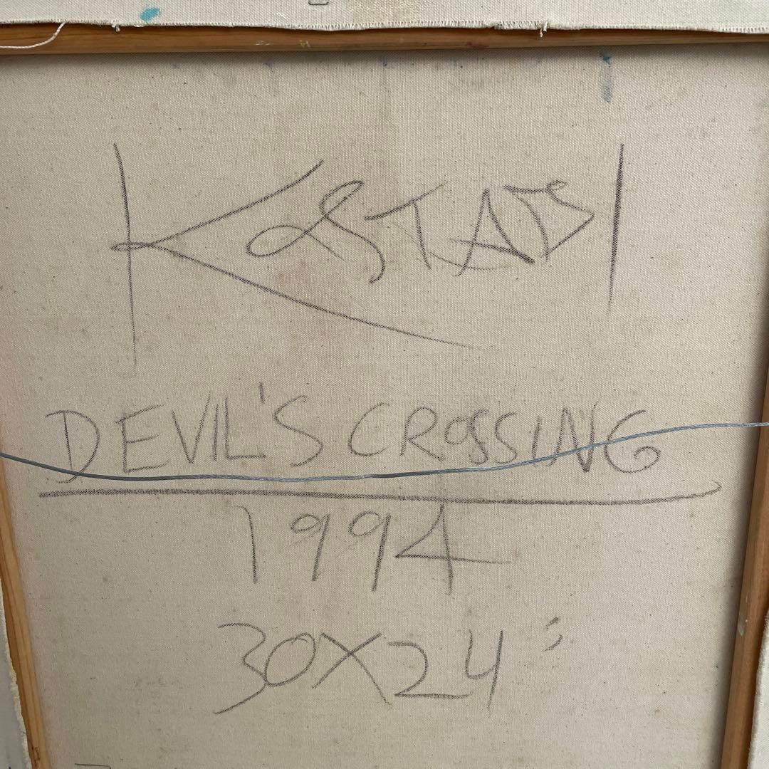 1994年作超激レア 一点物マークコスタビ　私も悪魔と話す。