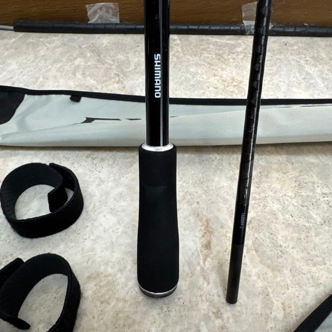 シマノ エクスプライド 168MH-2(ベイトリール、2ピース) ロッド