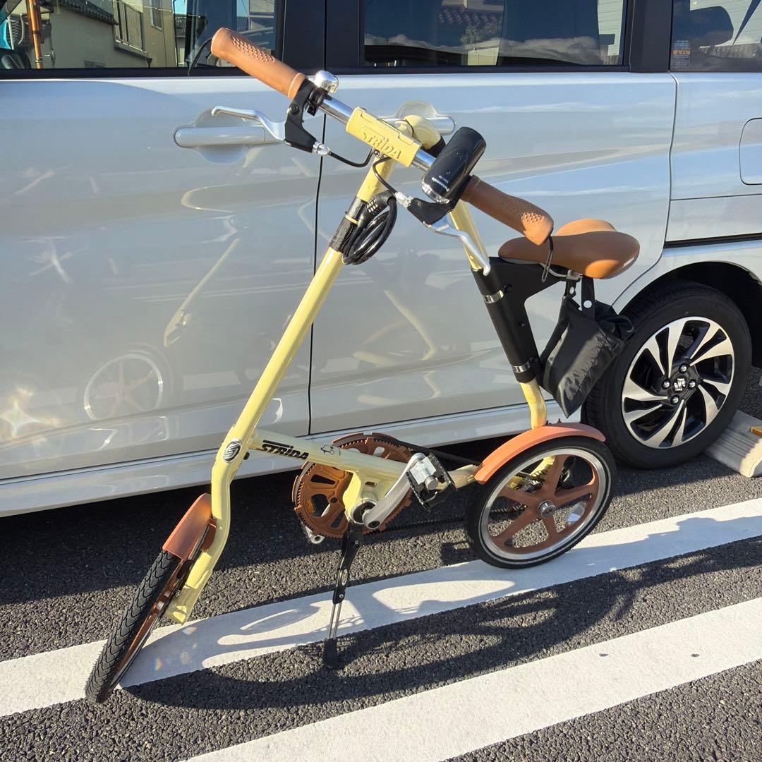 【年末までセール！】STRiDA LT 折りたたみ自転車2025年4月購入