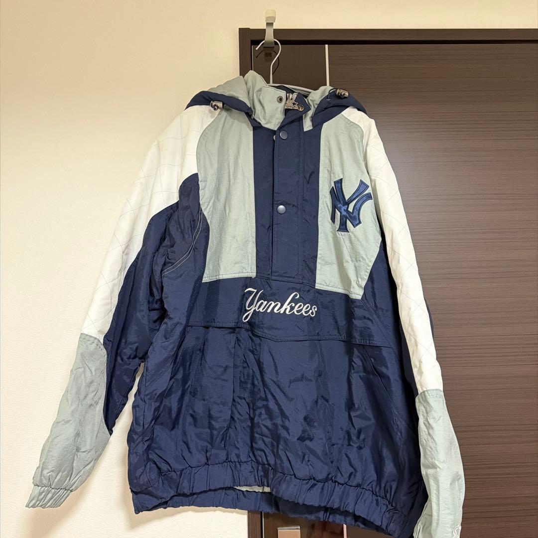 MLB New York Yankees ヤンキース ナイロン ジャケット XL