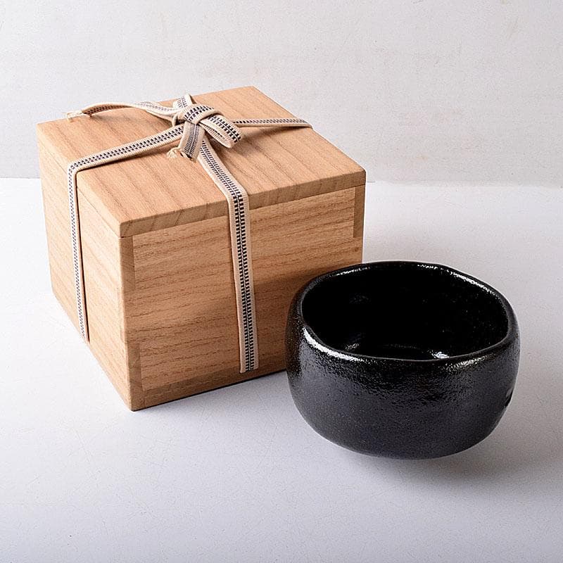 茶道具　黒楽茶碗　極め箱　C　7690