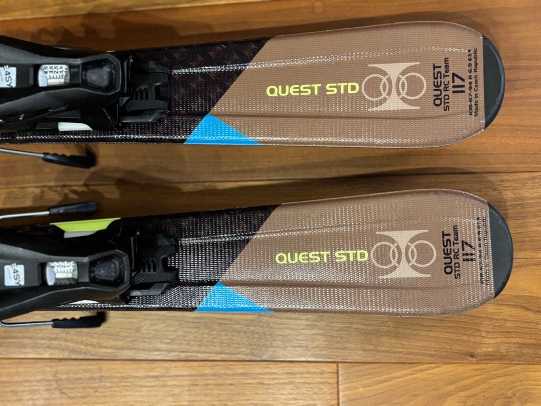 HART QUESTセット (スキー板117㎝&ストック)