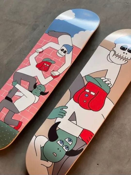 JUN OSON Deck’On 2 skateboards