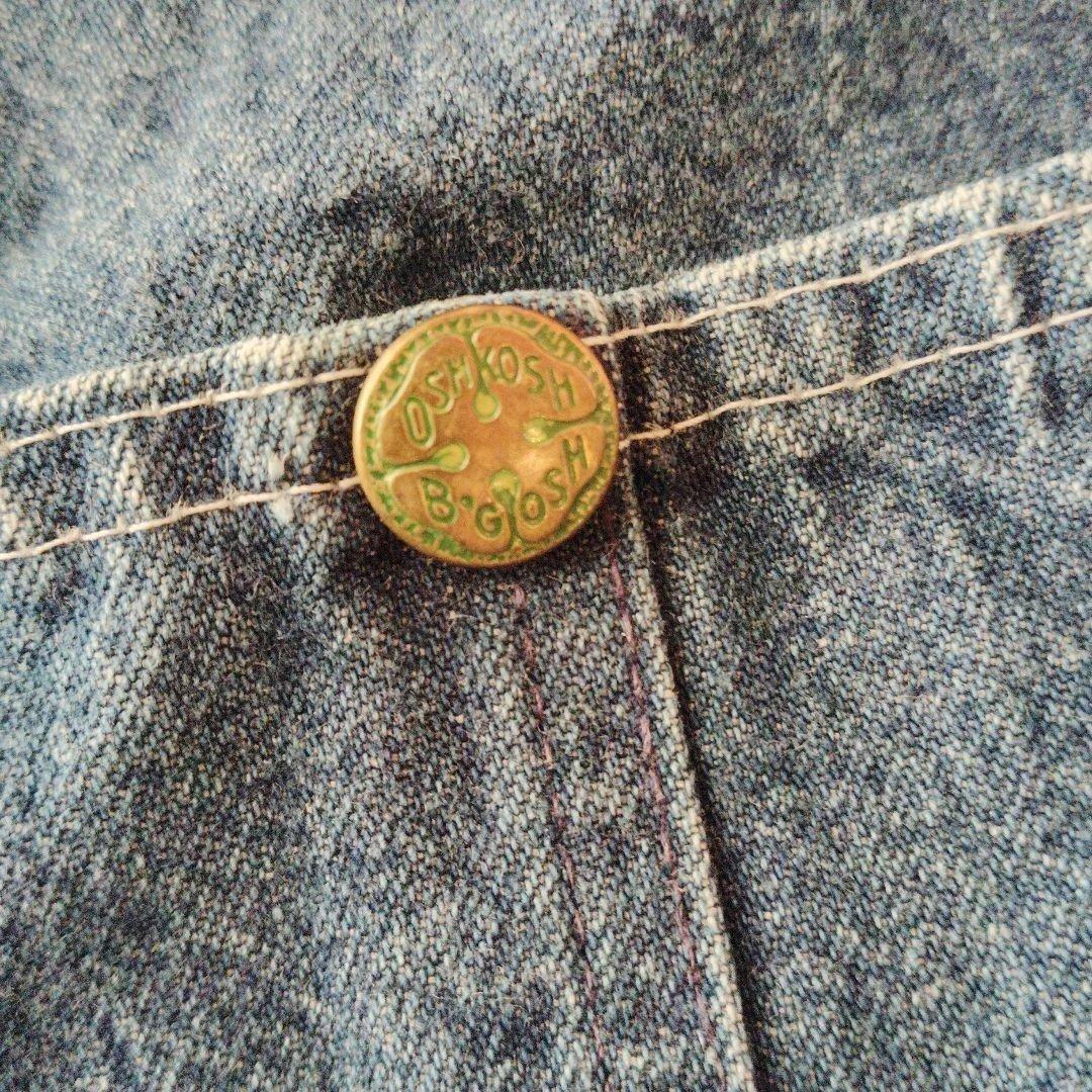 希少 60s オシュコシュ オーバーオール 緑タグ 42インチ ビンテージ